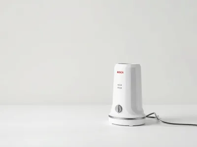 Kjøleskap Bosch, hvitt — fungerer fint